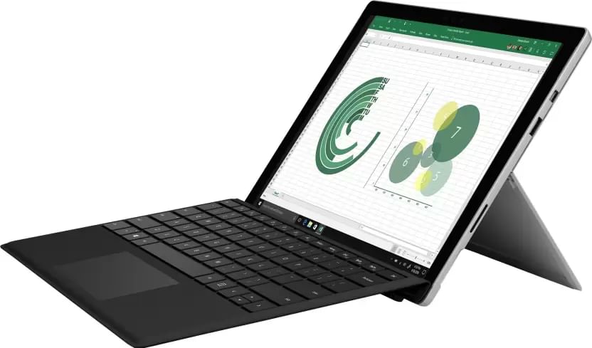 microsoft surface pro 1796 (fjx-00015) 2 in 1 laptop (7th gen c