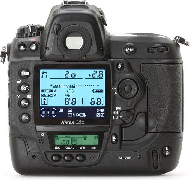 nikon d3x digital slr camera (body only)