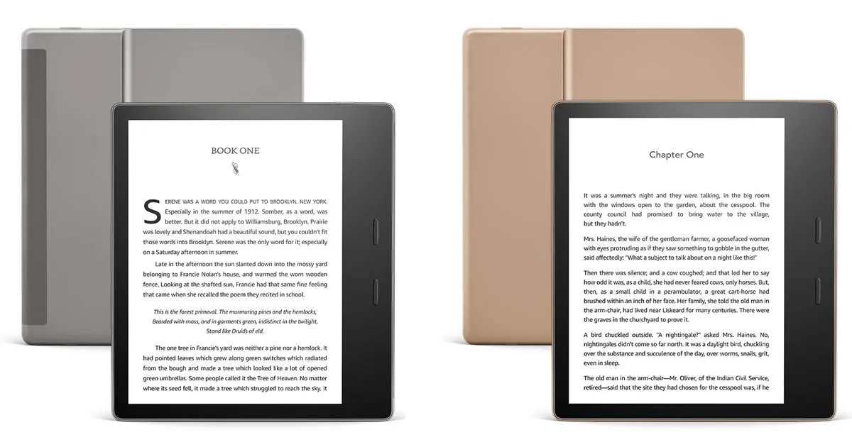 Kindle Oasis 10th Gen with Adjustable Warm Light Launched: Price Kindle Oasis 10th Gen with Adjustable Warm Light Launched: Price