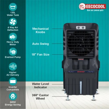 Eecocool Ronaldo 130 L Desert Air Cooler