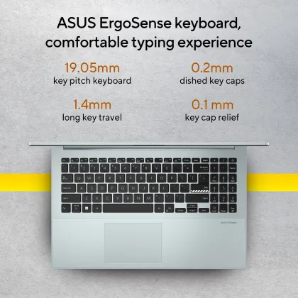 Asus Vivobook Go 15 2025 E1504FA-BQ2117WS Laptop (AMD Ryzen 3 30/ 8GB/ 512GB SSD/ Win11 Home)