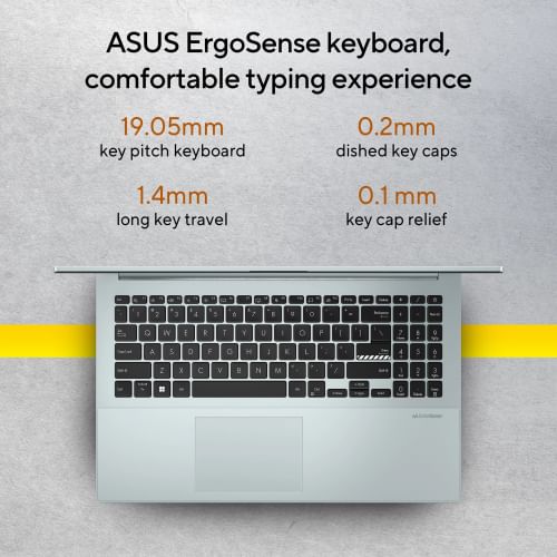 Asus Vivobook Go 15 2025 E1504FA-BQ2117WS Laptop (AMD Ryzen 3 30/ 8GB/ 512GB SSD/ Win11 Home)