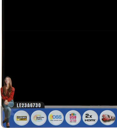 AOC LE23A6730/61 58.4cm (23) LED TV (Full HD, 3D)