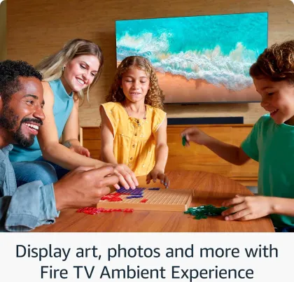 Amazon Fire TV Omni Series 55 inch Ultra HD 4K Smart QLED TV