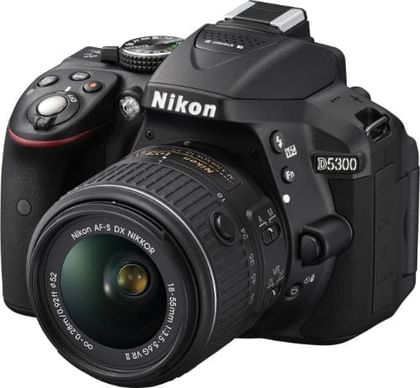 Nikon D5300 DSLR Camera (AF-S 18-55 VRII + 55-200 VRII Lens)