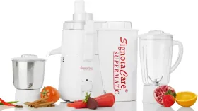 SignoraCare Supermatic SCSPM-5100 900W Juicer Mixer Grinder (2 Jars)