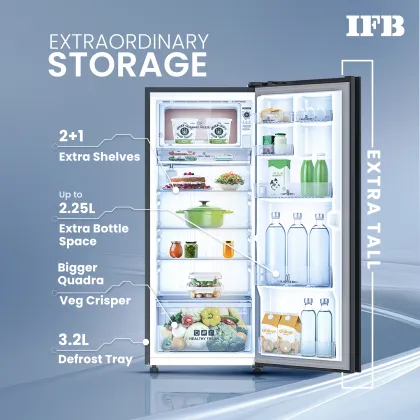 IFB IFBDC-2324IKG 206 L 4 Star Single Door Refrigerator