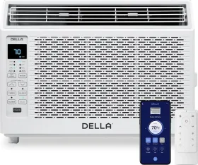 Della 048-TL-W6KW 6000 BTU 115V Window AC