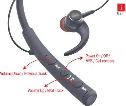 iBall Earwear Base Neckband