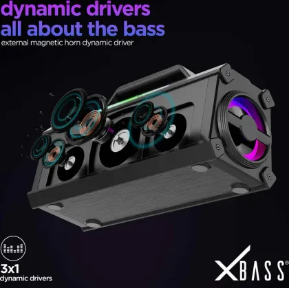 Nu Republic Sonicpop 1200 60W Bluetooth Speaker