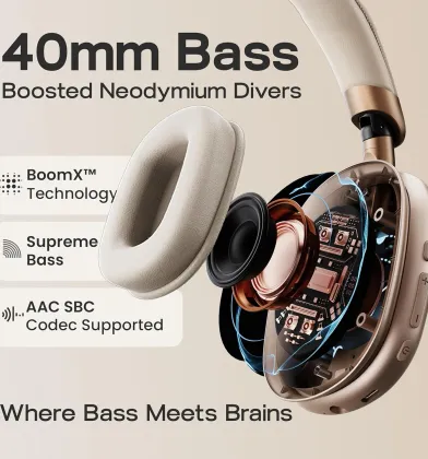 Boult Fluid X Pro Wireless Headphones