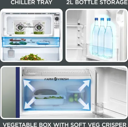 Midea MRD190D3HPCB 190 L 3 Star Single Door Refrigerator