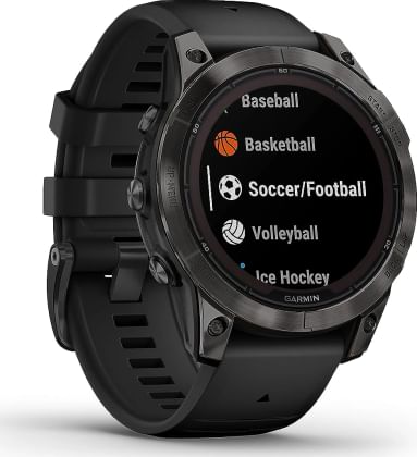 Garmin Fenix 7X Pro Sapphire Solar Smartwatch Price in India 2024