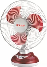 Rico RF 806 360 mm 3 Blade Rechargeable Table Fan