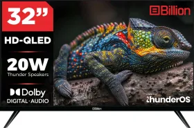 Billion 32HDSQBWWTQ 32 inch HD Ready Smart QLED TV