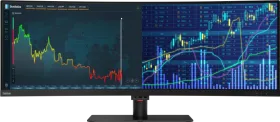 Lenovo ThinkVision P44w-10 43.4-inch Ultrawide Ultra HD 4K Curved Monitor