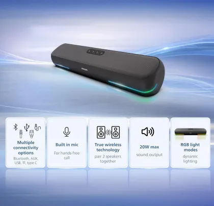 Philips TAB4120/94 20W Bluetooth Soundbar