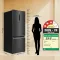 Haier HEB-333GBA-P 325 L 3 Star Double Door Refrigerator
