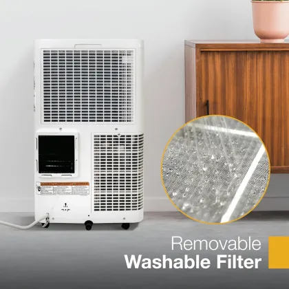Whirlpool WHNP141HAW 14000 BTU 115V Portable AC