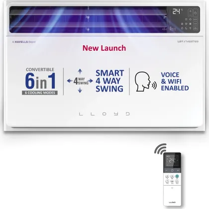 Lloyd Masterpiece GLW18V5FWTBR 1.5 Ton 5 Star 2025 Inverter Window AC