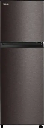 Toshiba GR-RT328WE-PMI 253 L 2 Star Double Door Refrigerator