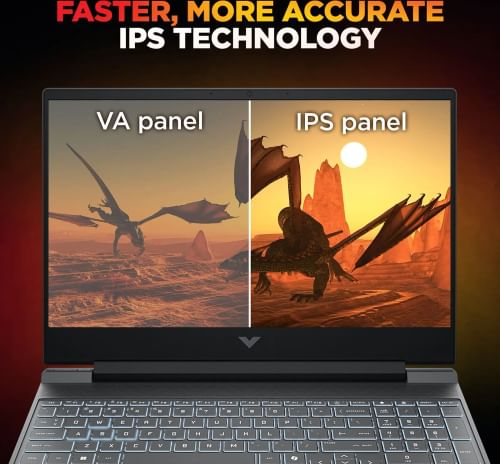 HP Victus 15-fa2532TX Gaming Laptop (13th Gen Core i7/ 24GB/ 512GB SSD/ Win11/ 6GB RTX4050)