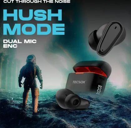 TecSox Dynamo True Wireless Earbuds