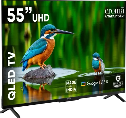 Croma CREL055UGQ024651 55 inch Ultra HD 4K Smart QLED TV