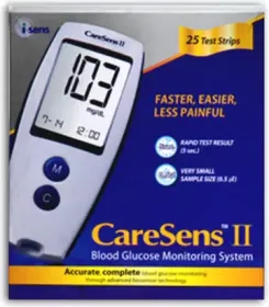 CareSens II Easy Gluco Plus Glucometer