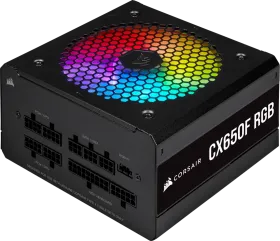Corsair CX650 RGB 80 Plus Bronze 650 Watts Fully Modular PSU
