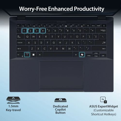 Asus Expertbook B3 B3404CVA-Q51174X Laptop (13th Gen Core i5/ 16GB/ 512GB/ Win11)