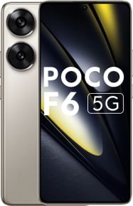 Poco F6 5G (12GB RAM + 512GB) vs Realme GT 6T (12GB RAM + 256GB)