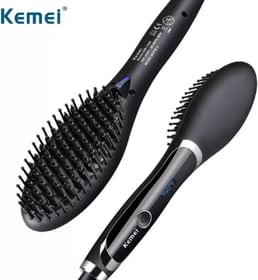 Kemei KM -320 Hair Straightener Brush