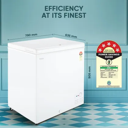 Haier HFC-230SM5 218 L Single Door Deep Freezer