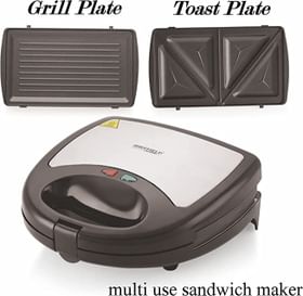 Sheffield Classic SH-6013 750W 2 in 1 Toast & Grill Sandwich Maker