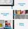 Midea WHS-87LSS1 2.4 Cu Ft Single Door Mini Refrigerator