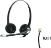 GBH Fox 12 Wired Headphones (RJ-11 Connector)