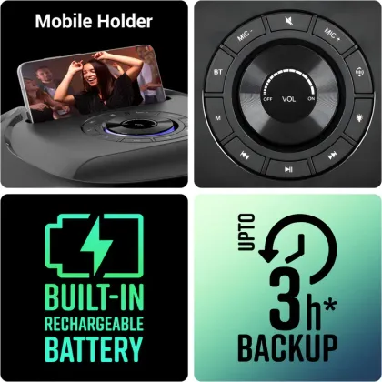 Zebronics Zeb-Bash 60W Bluetooth Speaker