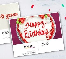 Gift a Amazon Gift Card To Your Loved Ones & Win 3000