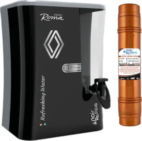 Noir Aqua Roma Copper 10 L Water Purifier (RO + UV + UF + TDS + Copper)