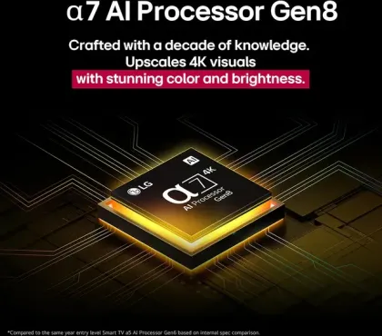 LG NanoCell NANO 83A 43 inch Ultra HD 4K Smart LED TV (43NANO83A6A)