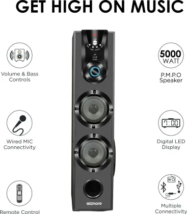 Gizmore ST5000 50W Bluetooth Speaker