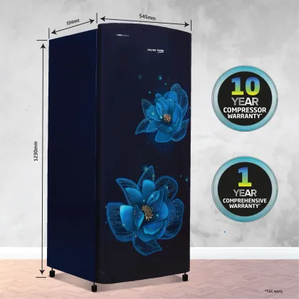 Voltas Beko RDC215B/3S0BFR0M0000GO 183 L 3 Star Single Door Refrigerator