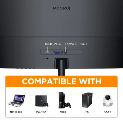 Koorui 24N5C 24 inch Full HD Curved Monitor
