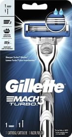 Gillette Mach 3 Turbo Manual Shaving Razor