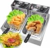 King Novelty Double Tank 12L Electric Deep Fryer