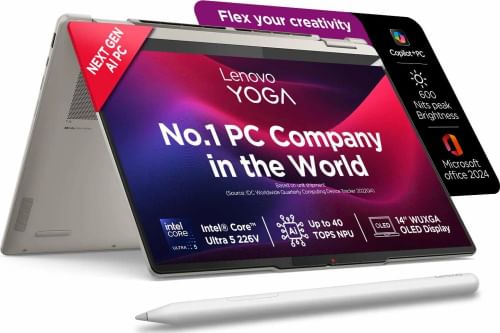 Lenovo Yoga 7 2-in-1 83JQ003YIN  Laptop (Intel Core Ultra 5 226V/ 16GB/ 1TB SSD/ Win11 Home)