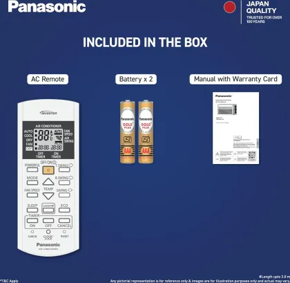 Panasonic CW-XU185CGT 1.5 Ton 5 Star 2026 Inverter Window AC