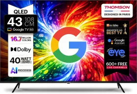 Thomson 43QAI1085 43 inch Full HD Smart QLED TV