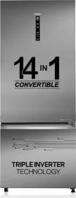 Haier HEB-452TS-P 445 L 2 Star Double Door Refrigerator